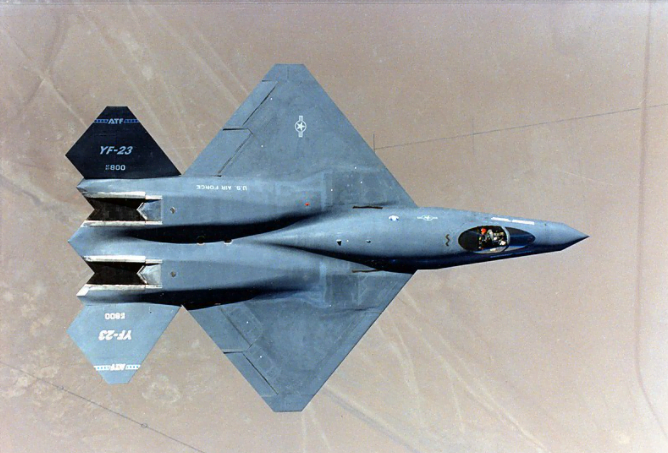 The Northrop YF-23