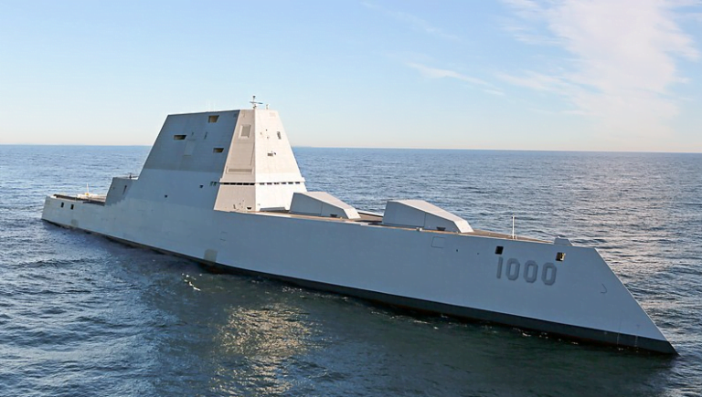 Zumwalt’s Tumblehome Hull