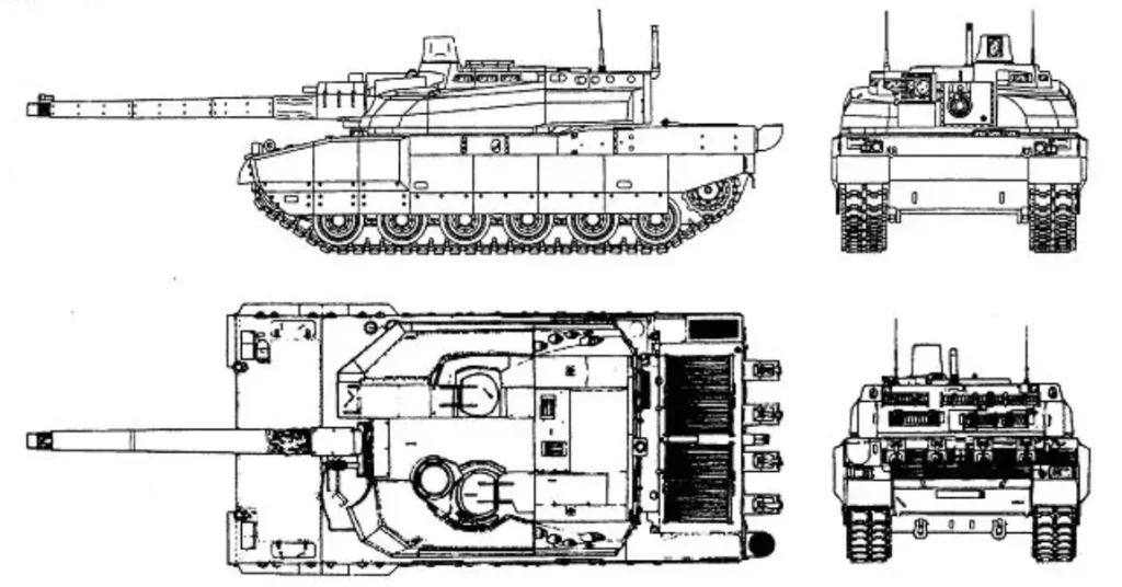 leclerc-tank-blueprint