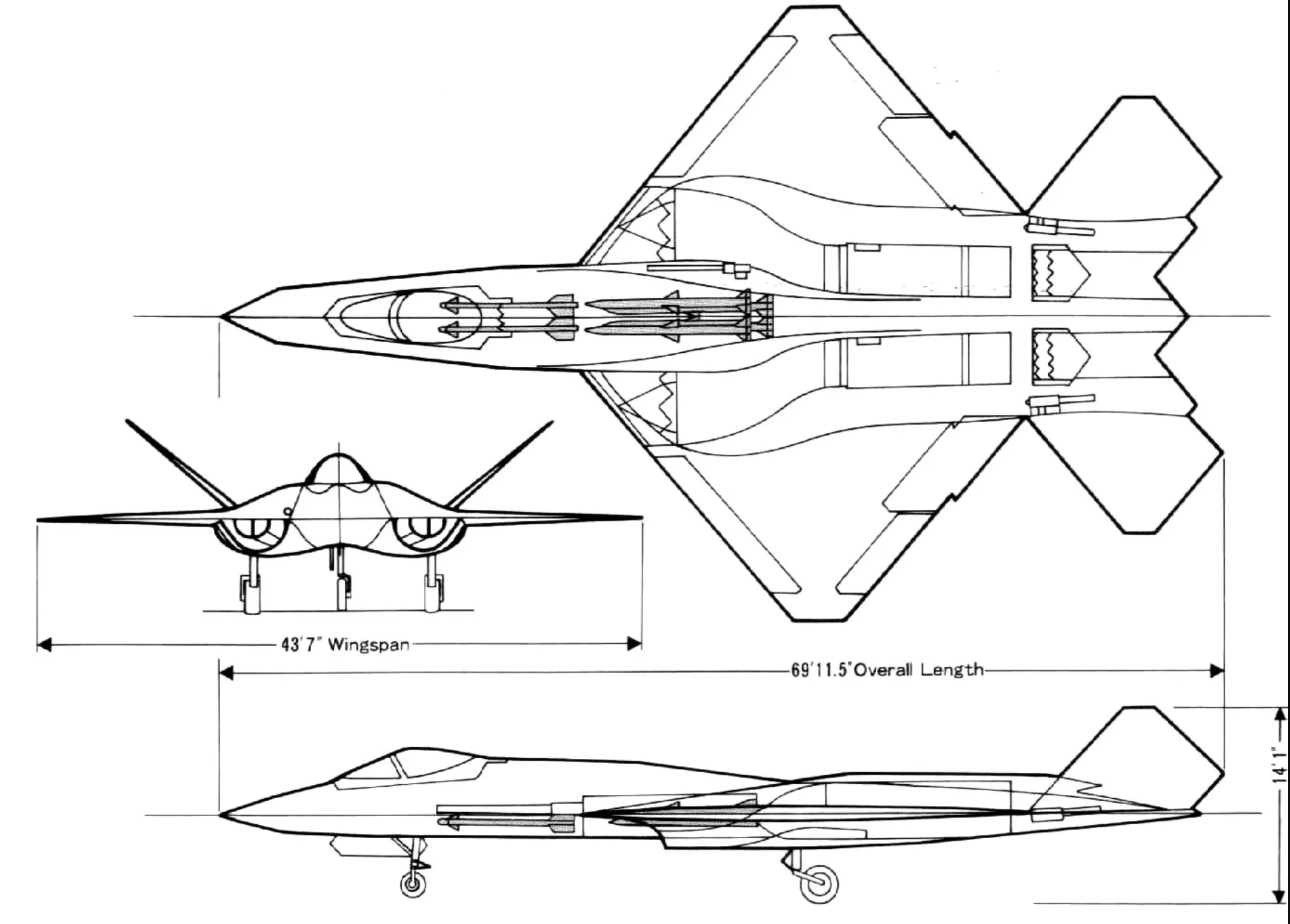 yf-23-blueprint