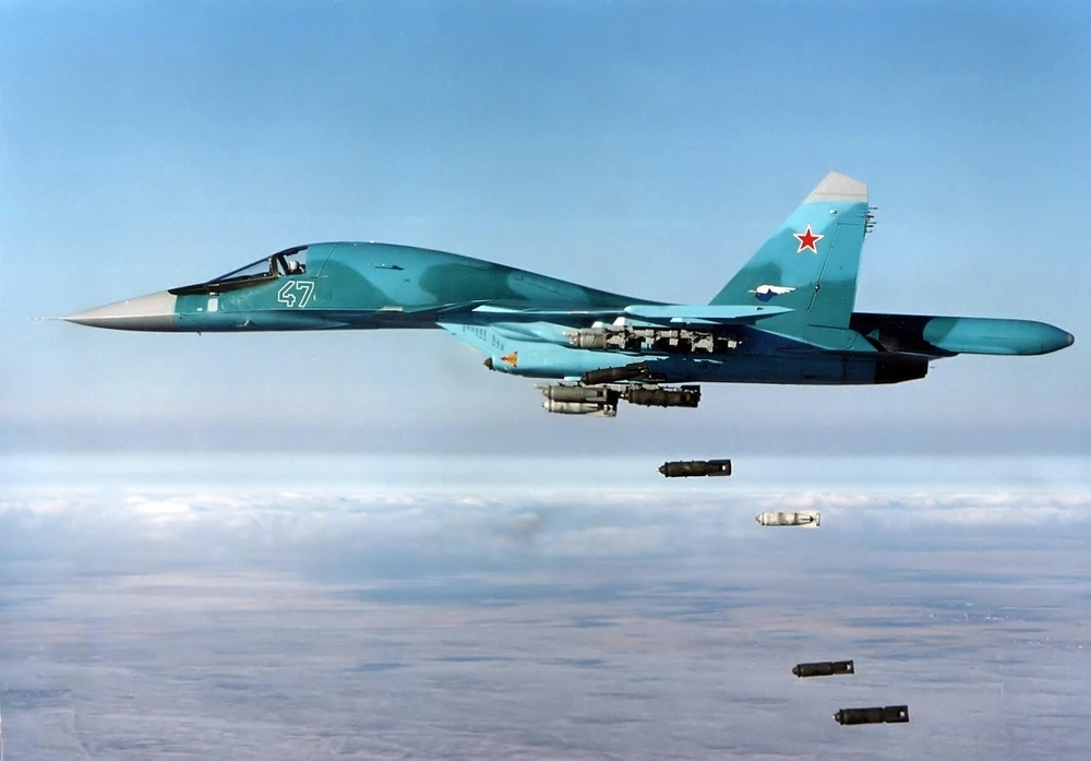sukhoi Su 34 weapon load sukhoi-Su-34-weapon-load