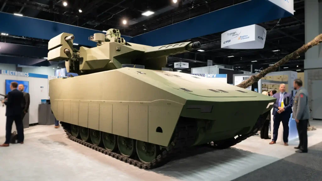 XM30 Optionally Manned Fighting Vehicle OMFV