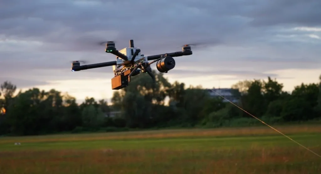 Fiber Optic Drones