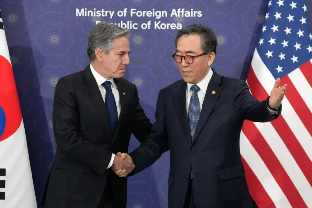 North Korea Test-Fires Missile Amid Blinken's Seoul Visit
