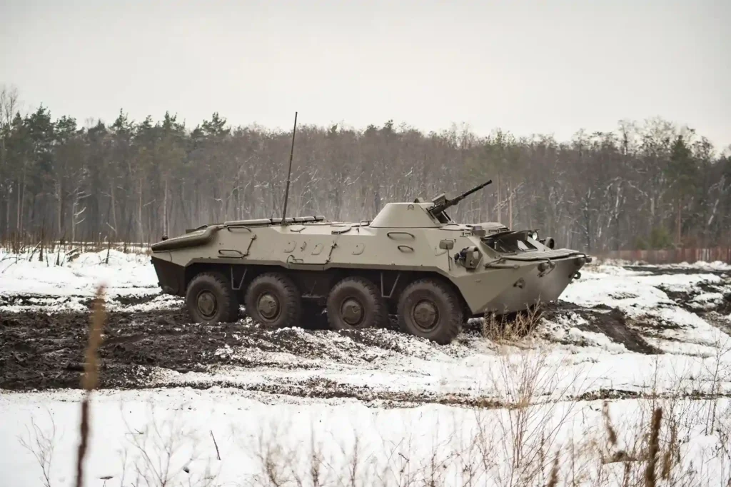 Poland Modernizes Ukrainian BTR-70 APC