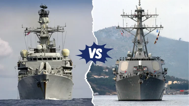 Difference Between Frigates and Destroyers