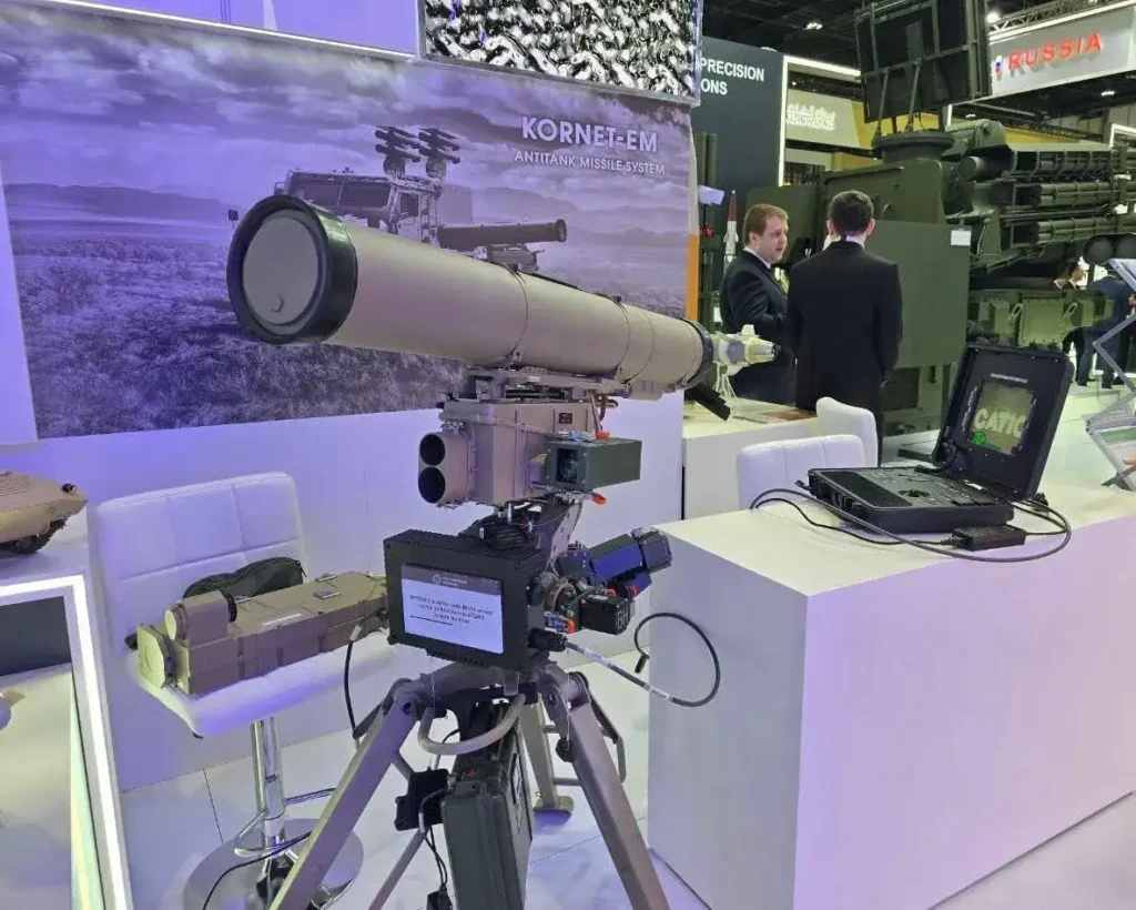 Russia Introduces New Remote-Controlled Kornet ATGM Launcher