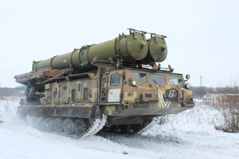 Ukrainian S-300V1 air defense system