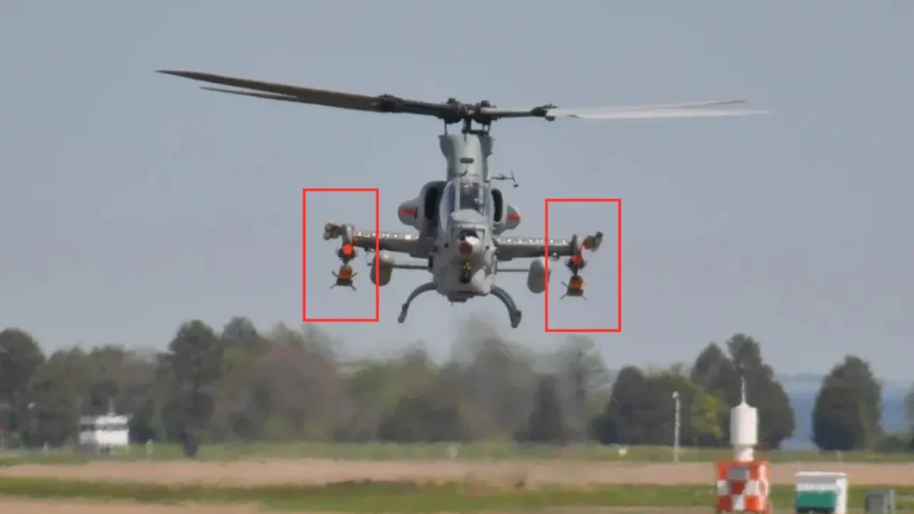 ah 1z viper helicopter The Secret Long-Range Missile on AH-1Z Viper