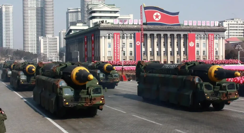 hwasong 12 on parade hwasong-12 on parade