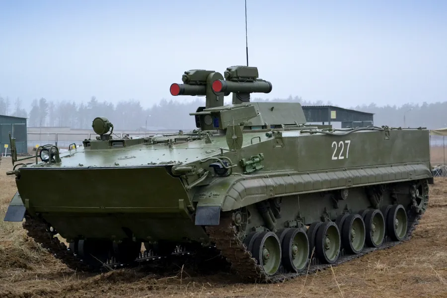 kornet-t on BMP-3 chassis