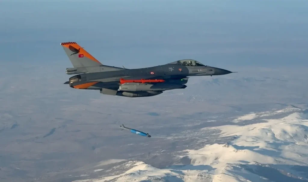 F-16 Turkey’s GÖZDE Guidance Kit