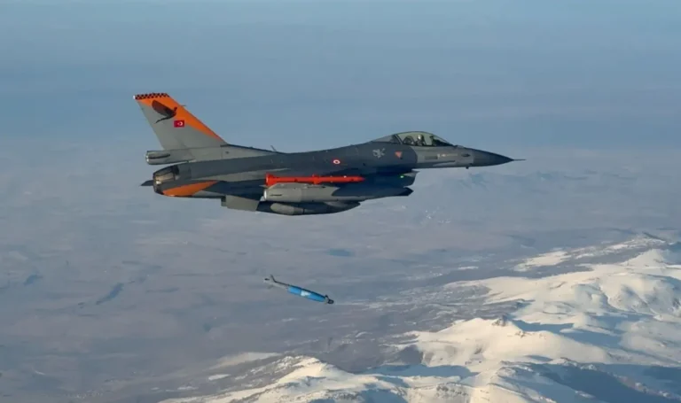 F 16 deployed Gozde bomb F-16 Turkey’s GÖZDE Guidance Kit