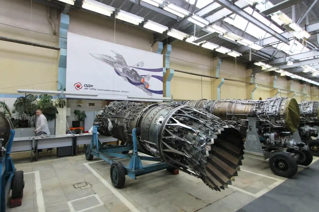 Izdeliye 30 turbofan engine for su-57