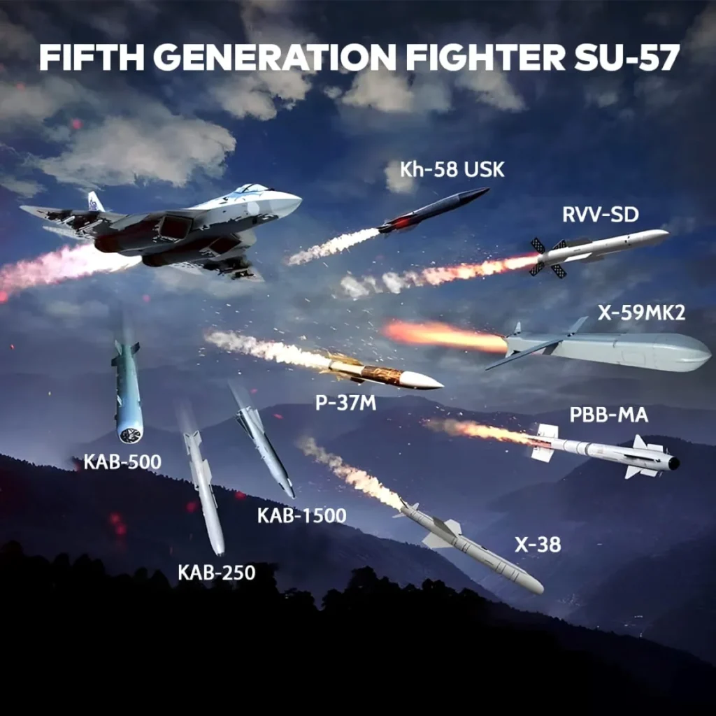 su-57 felon armaments
