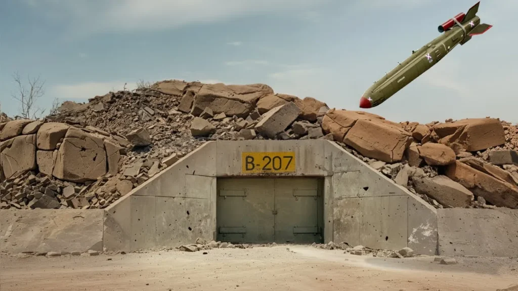 bunker buster bomb work how do bunker buster bombs work