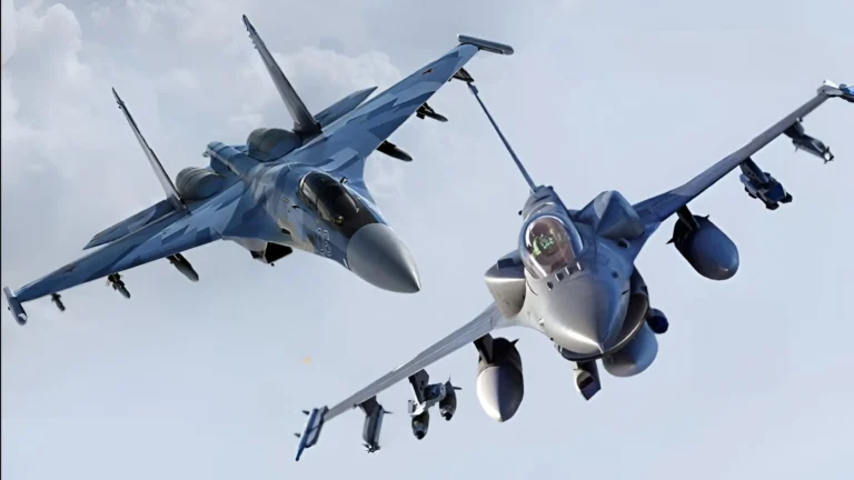 Ukraine’s F-16 Fighter Jets Struggle Against Russia’s Su-35