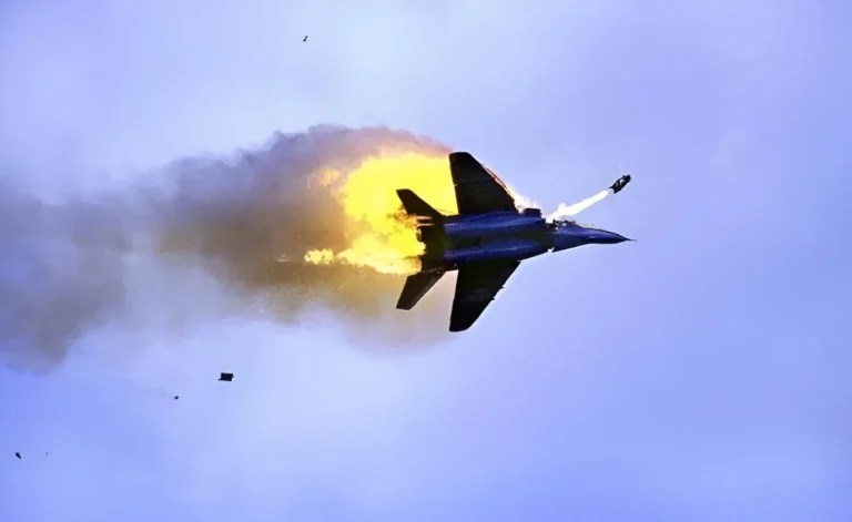 russia downs ukrainian mig-29