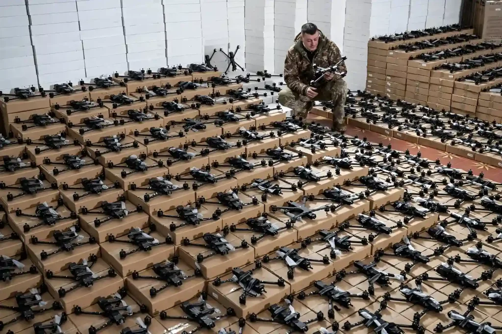 ukraine fpv drone Ukraine Ramps Up FPV Drone Production to 4.5 Million in 2025