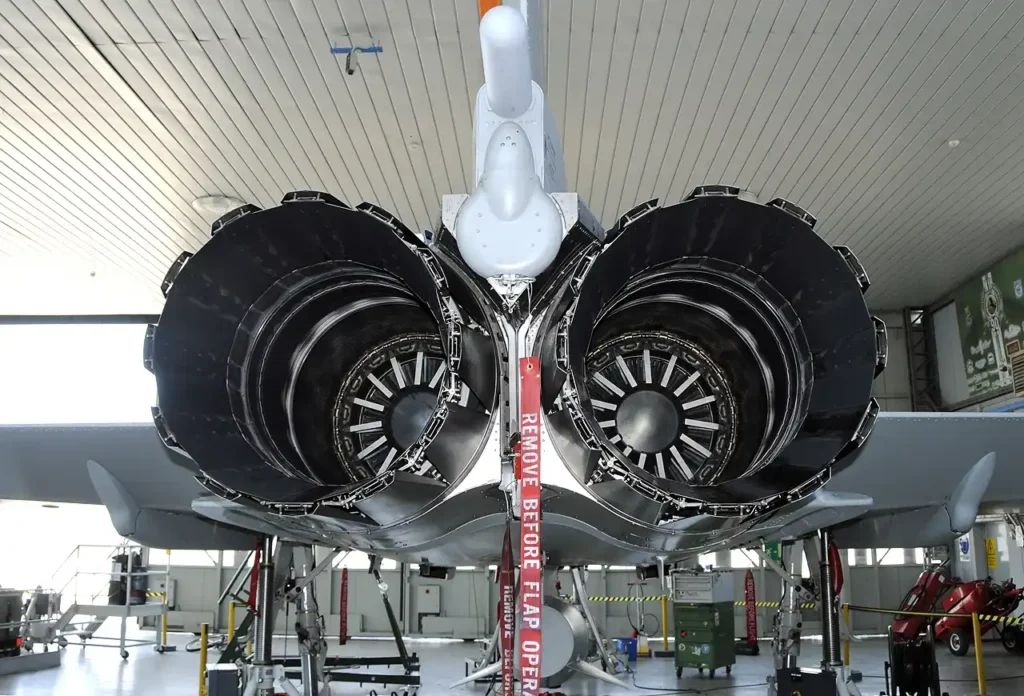 Eurojet EJ200 turbofan engines