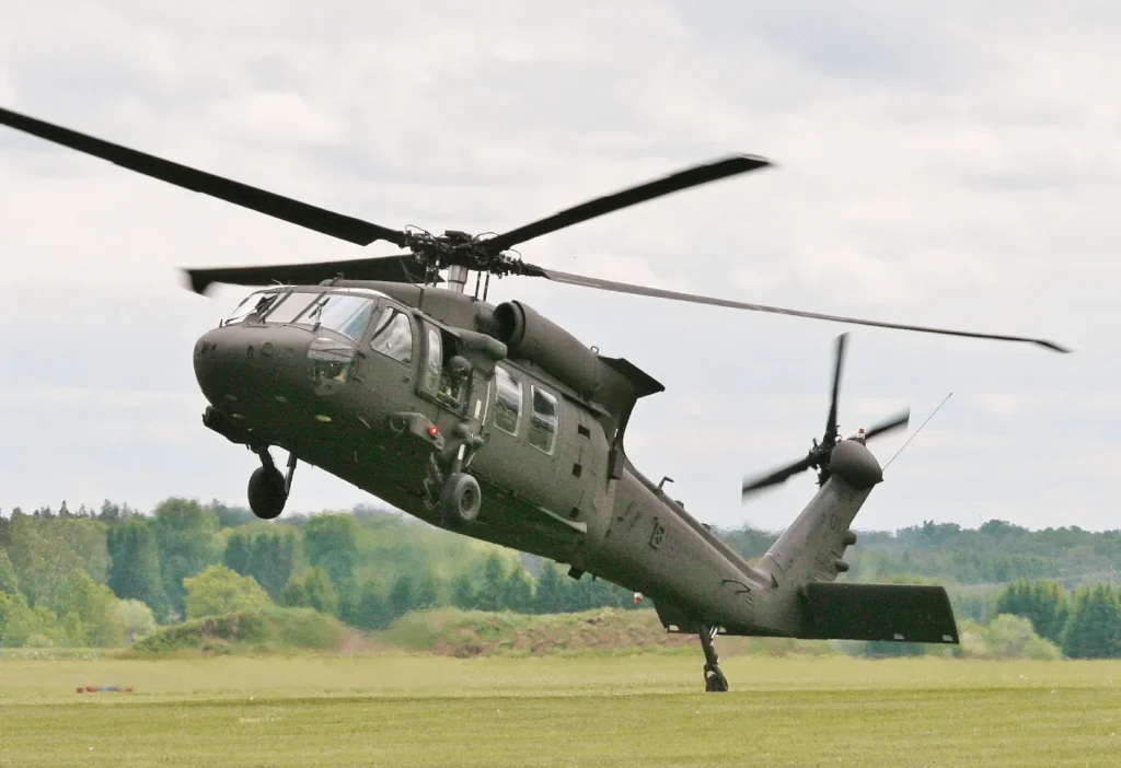 Swedish UH-60A Helicopter