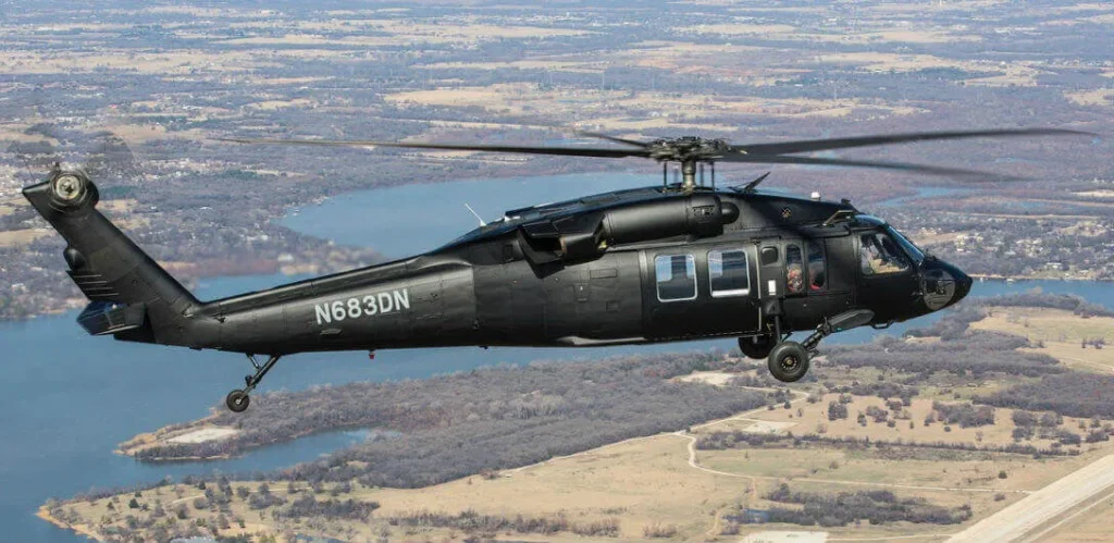 UH-60A black hawk helicopter