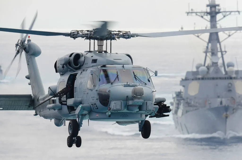 mh-60 romeo helicopter