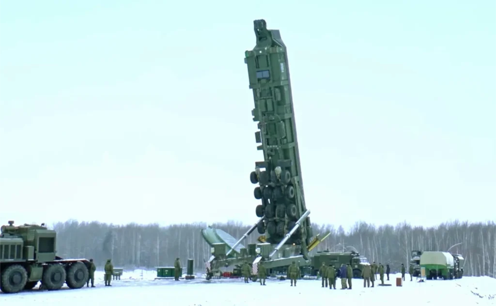 RS-24 Yars missile on Silo-Based