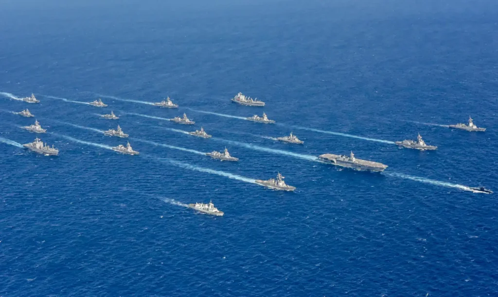 US Navy Carrier Strike Group