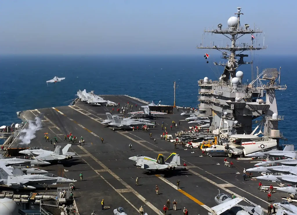 USS Harry Truman Flight Deck