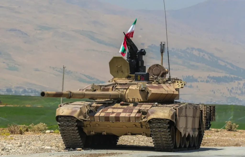iranian t 72s tank Iranian T-72S Tank
