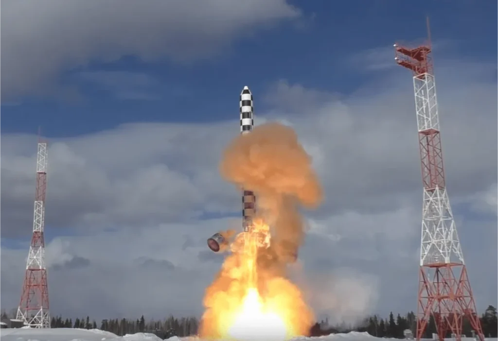 RS-28 Sarmat Test Launch