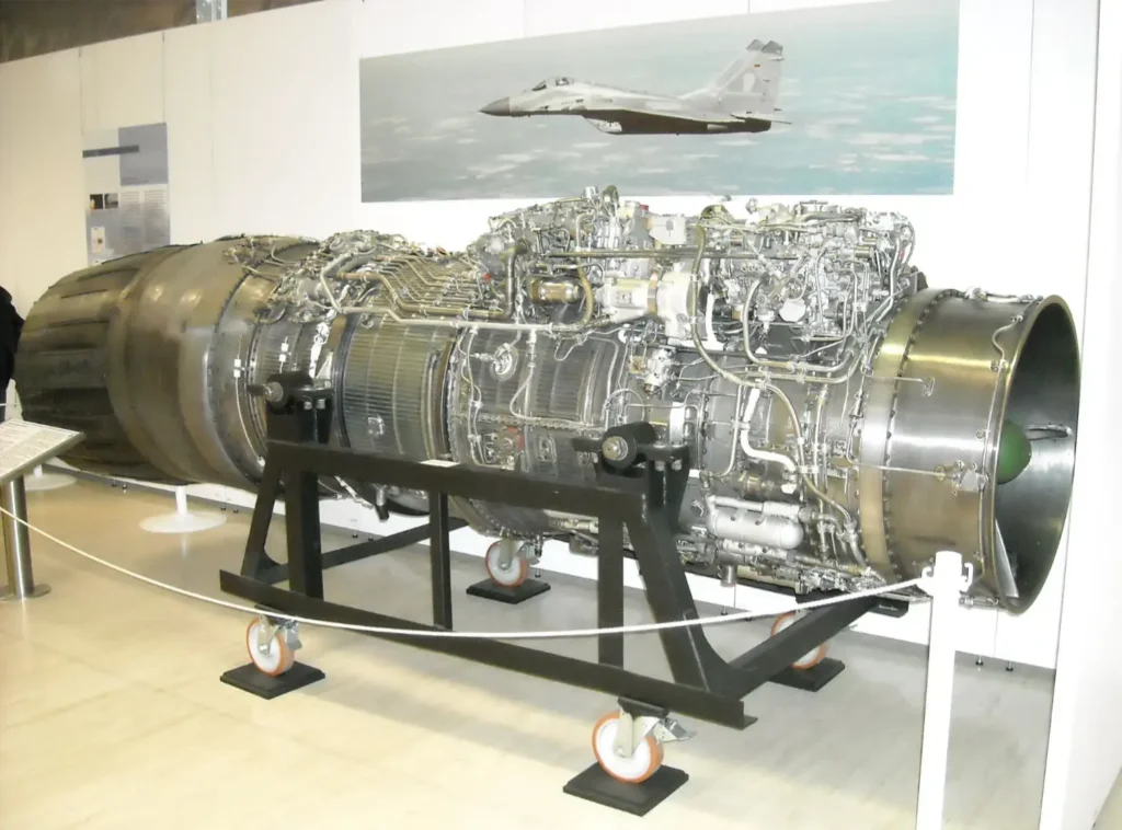 Klimov RD-33 turbofan engines