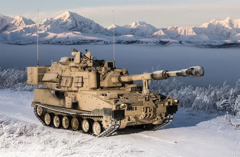 M109A7 Paladin Howitzer Artillery