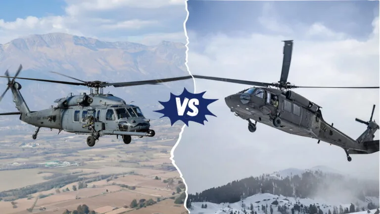 Pave Hawk vs Black Hawk