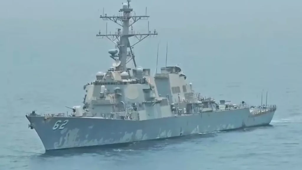 USS Fitzgerald Iran warns USS Fitzgerald