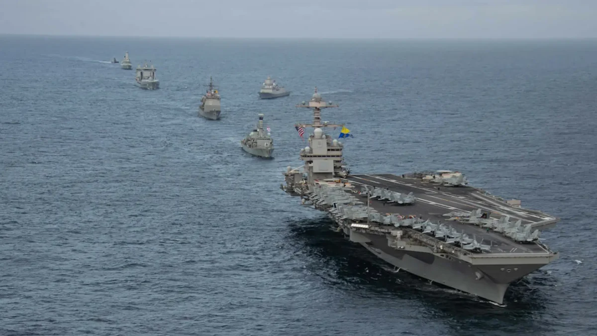USS Gerald R Ford carrier strike group