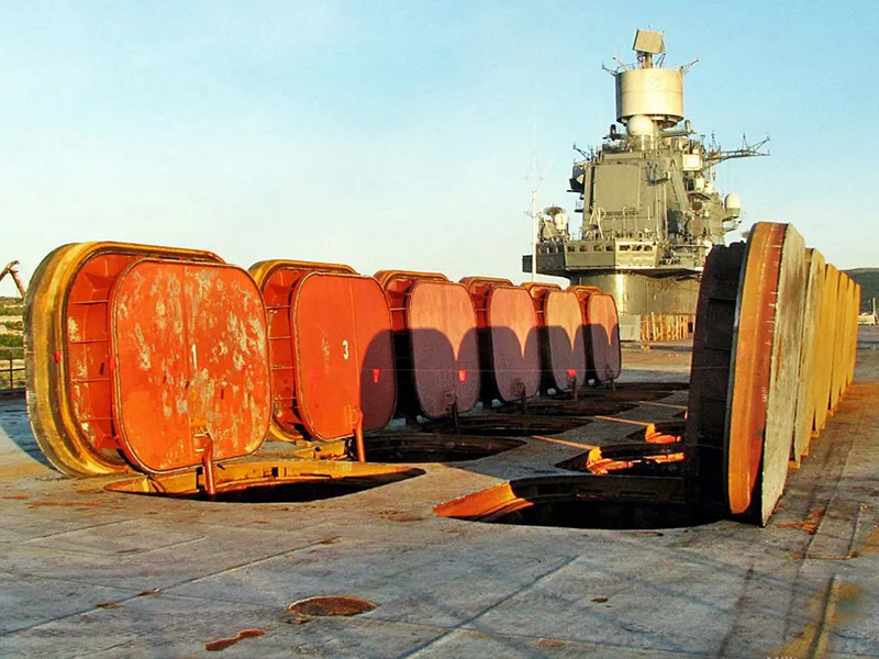 admiral kuznetsov missile tubes in deck