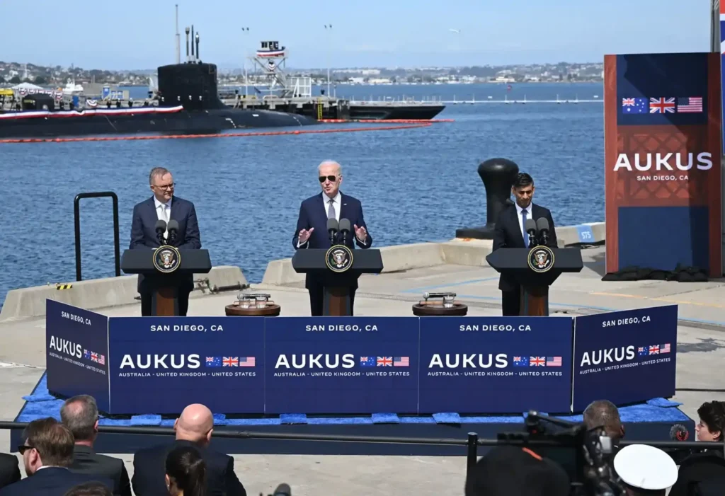 aukus trelateral meeting