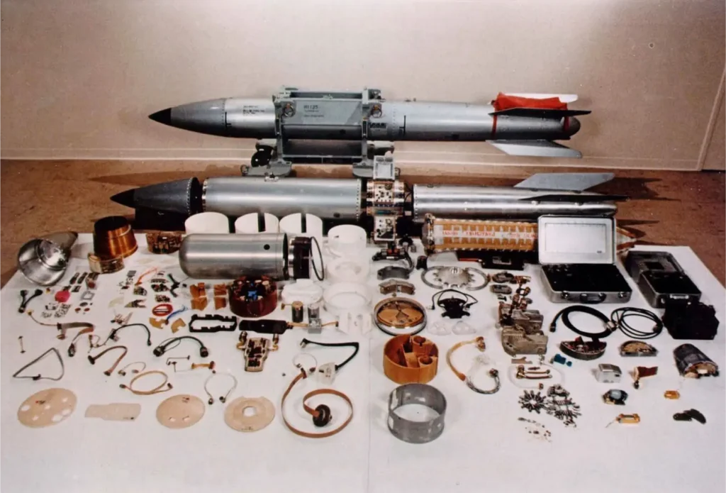 b61 gravity bomb component