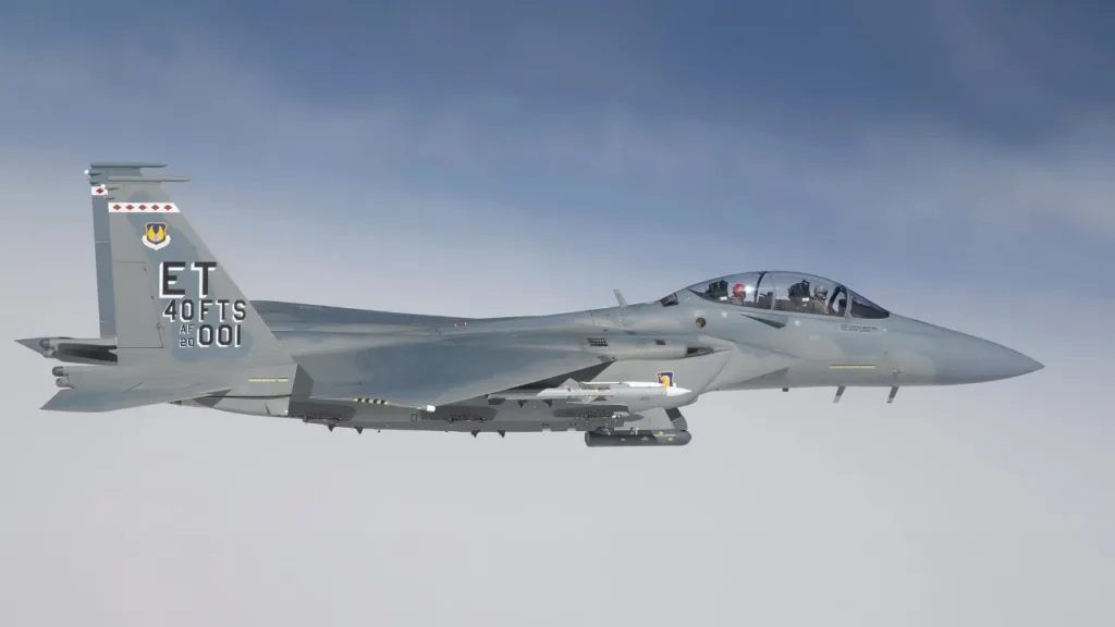 f-15ex equipped with EPAWSS