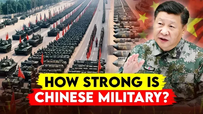 how strong is China’s military