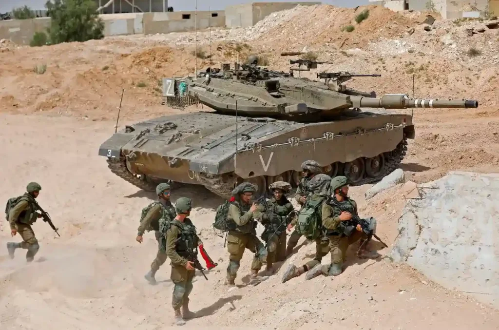 Israeli Merkava tank
