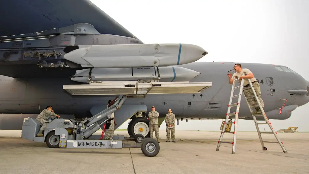 jassm missile on b-52