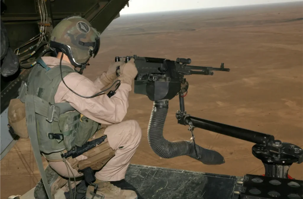 m-240 on MV-22B Osprey