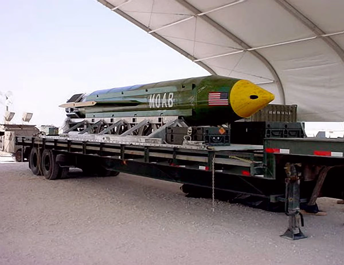moab mother of all bombs