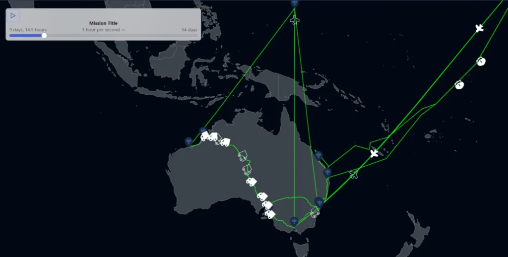 talisman sabre exercise locations