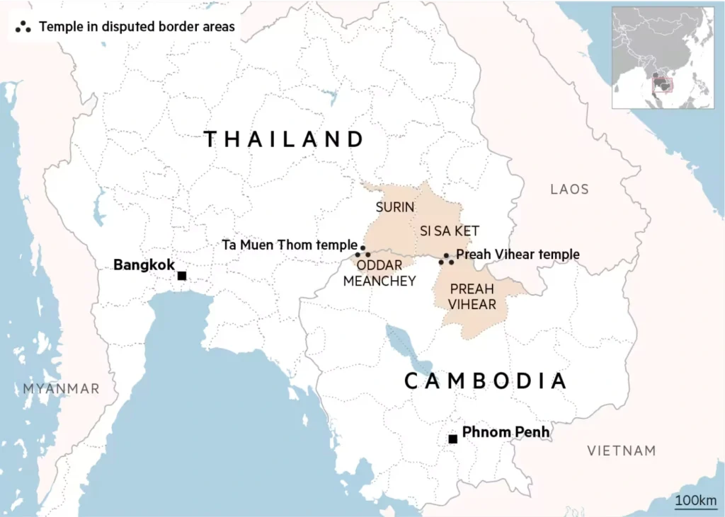 thai cambodia border dispute