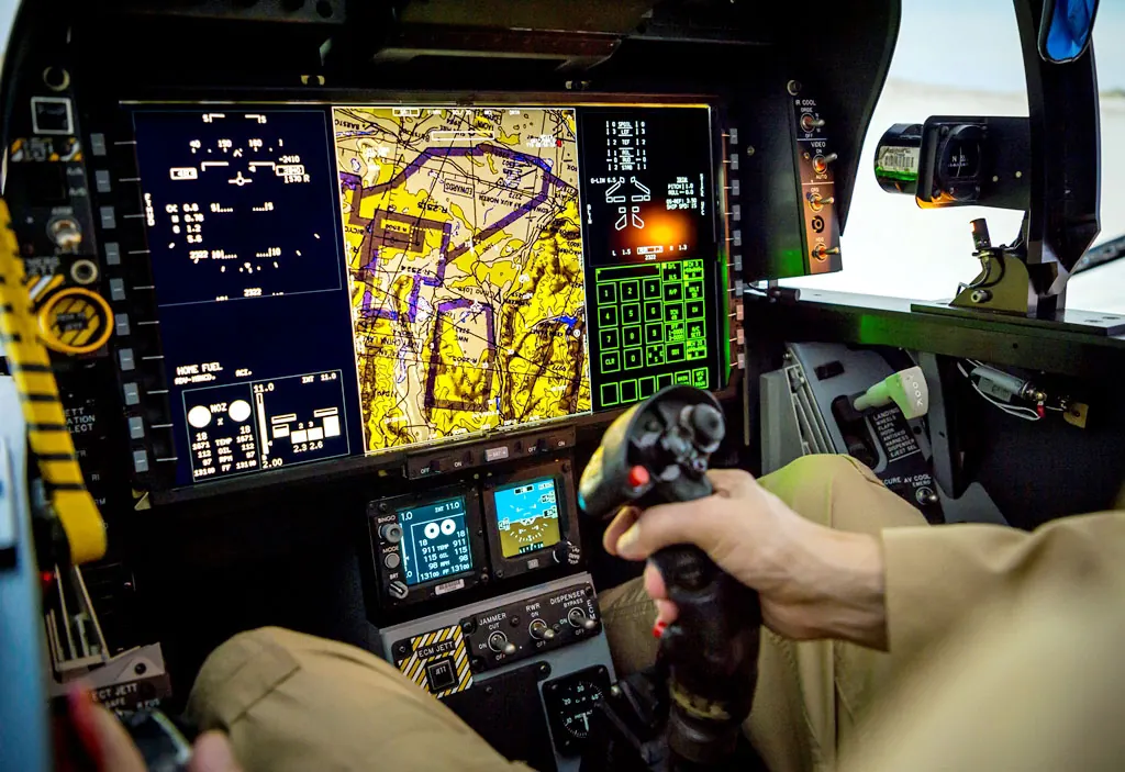 EA-18G Growler cockpit