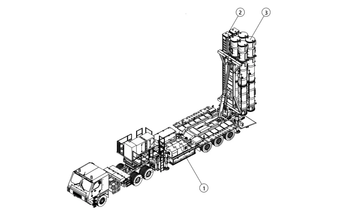 Illustration of the l sam New L-SAM Missile
